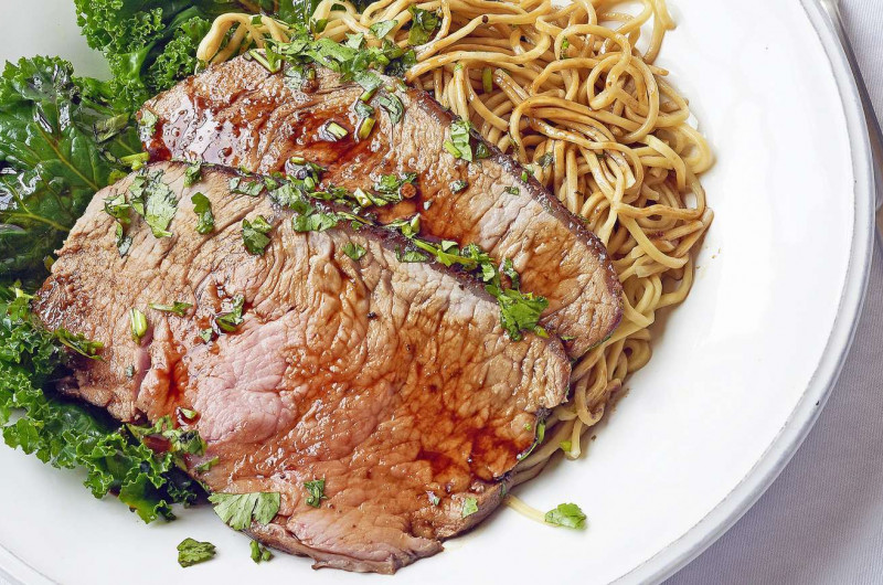 Entrecôte aux saveurs asiatiques
