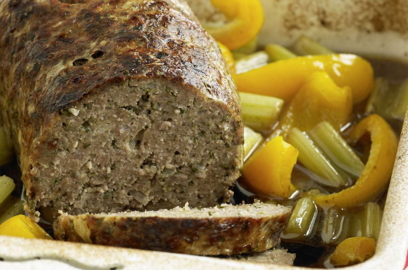 Rôti haché aux herbes