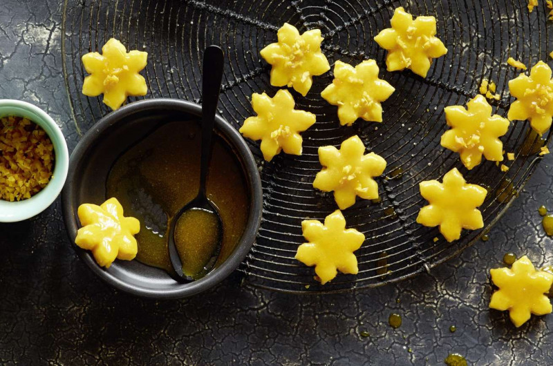 Fleurs à la mangue