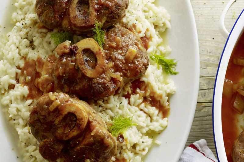 Jarrets de veau au fenouil
