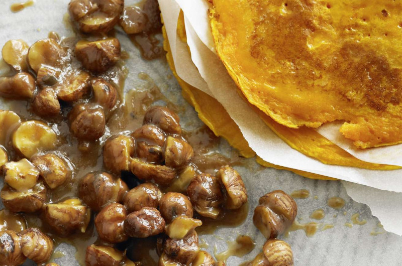 Crêpes à la nougatine