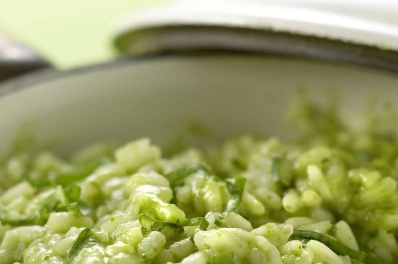 Risotto à l’ail des ours