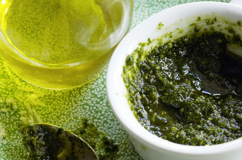 Pesto à l’ail des ours et au persil