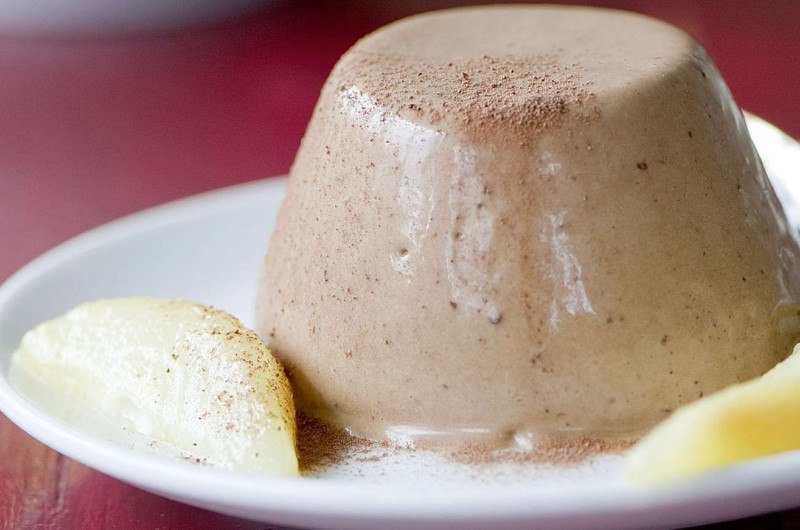 Flan au yogourt chocolat