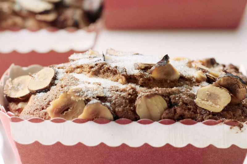 Minicakes à la pomme et aux noisettes