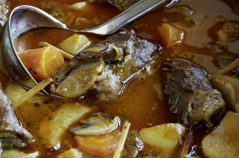 Fricandeaux de bœuf aux champignons