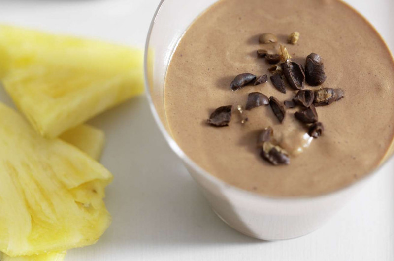 Mousse au chocolat et au café