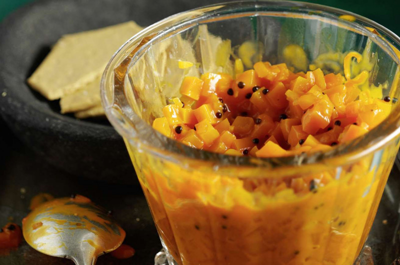 Chutney de carottes parfumé à l’orange