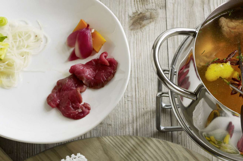 Fondue chinoise exotique
