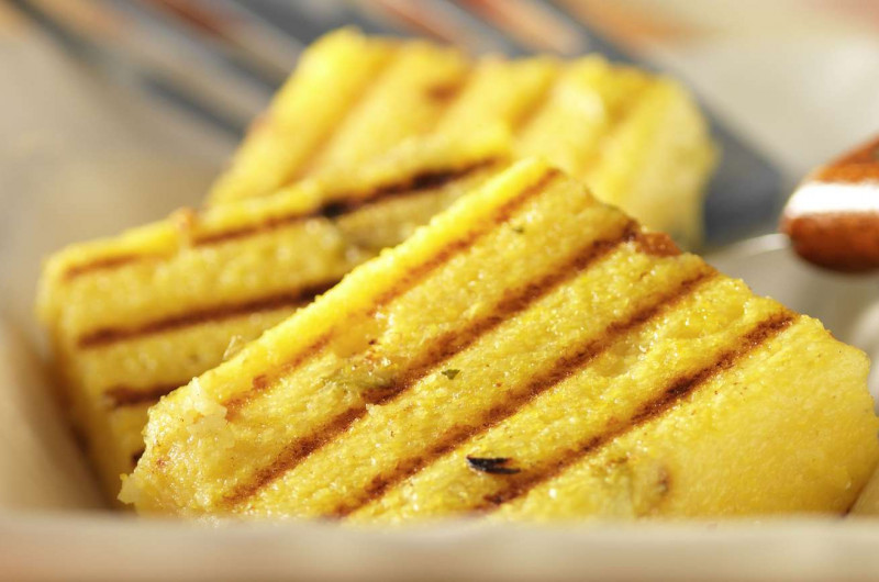 Polenta grillée