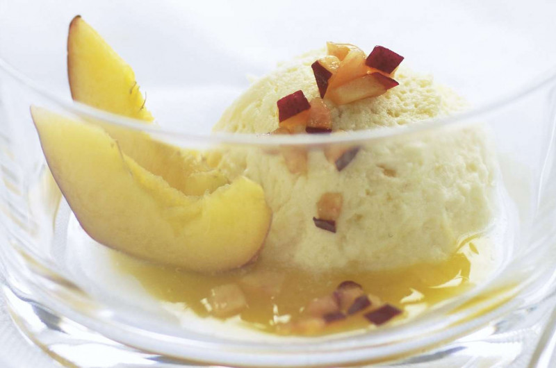 Mousse de yogourt aux fruits de la passion