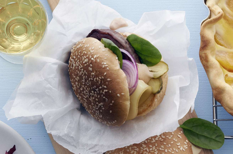 Hamburger au fromage
