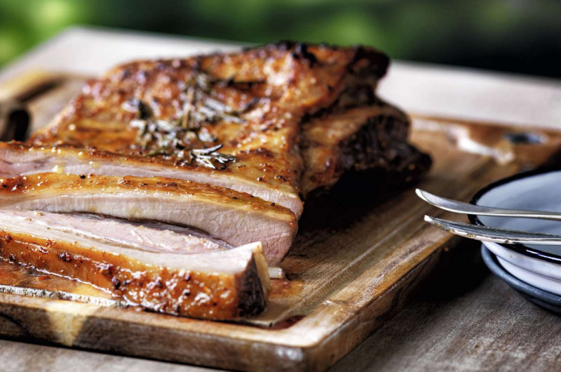 Poitrine de veau grillée