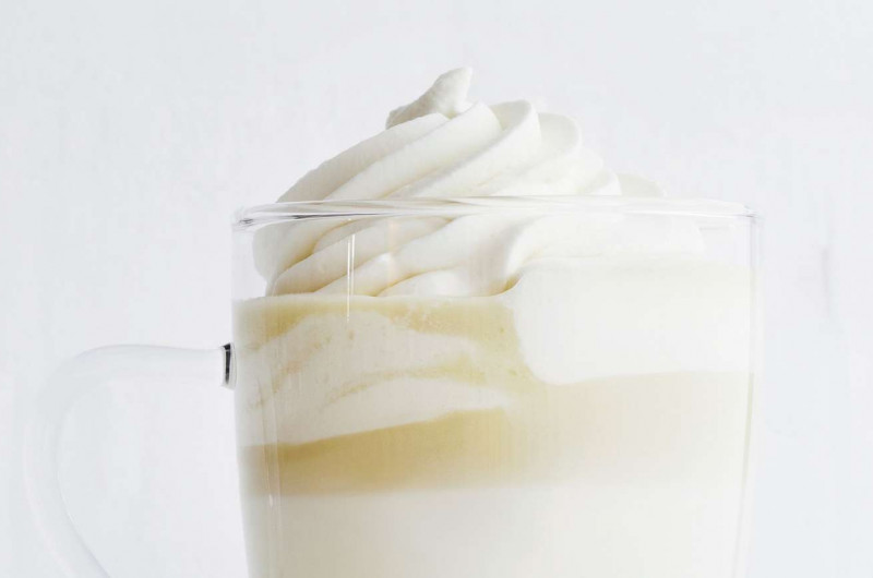 Chocolat blanc chaud