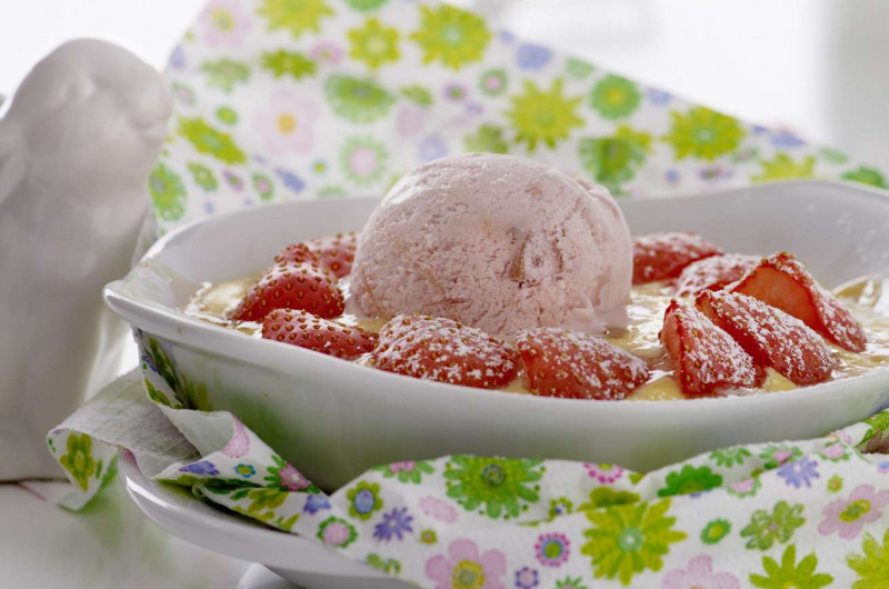Douceur aux fraises