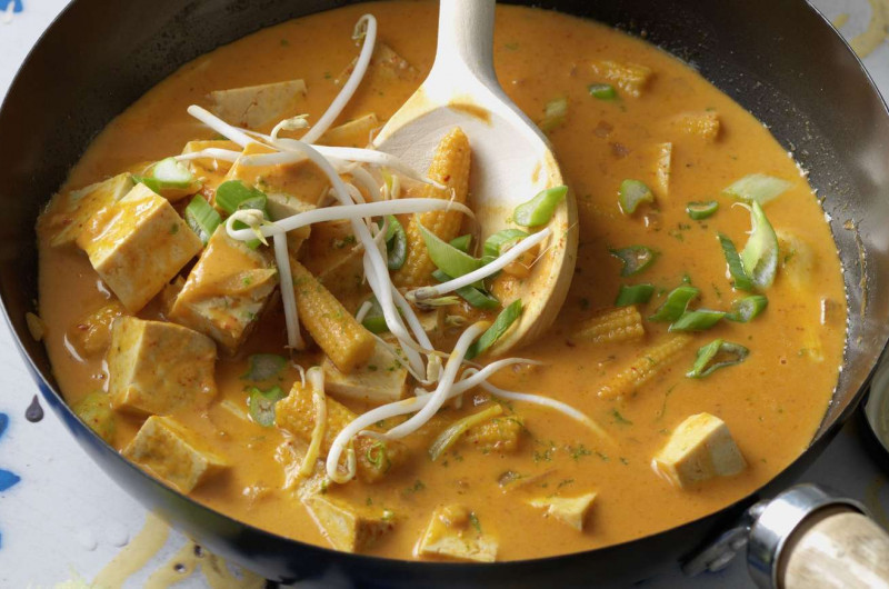 Curry de tofu