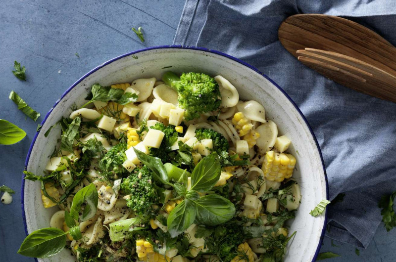 Salade de pâtes à l'emmental