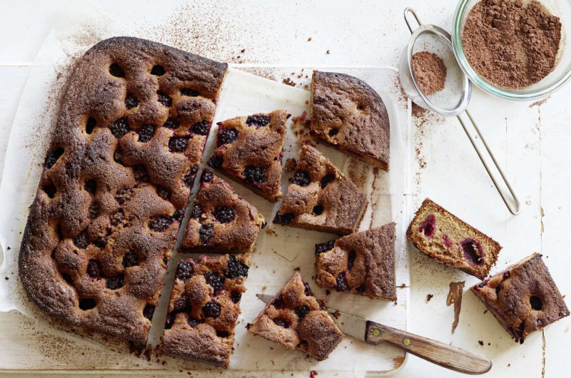 Gâteau aux mûres