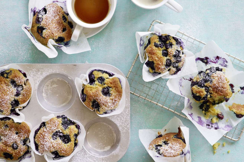 Muffins aux myrtilles