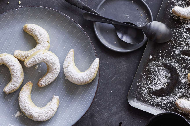 Petits croissants à la vanille