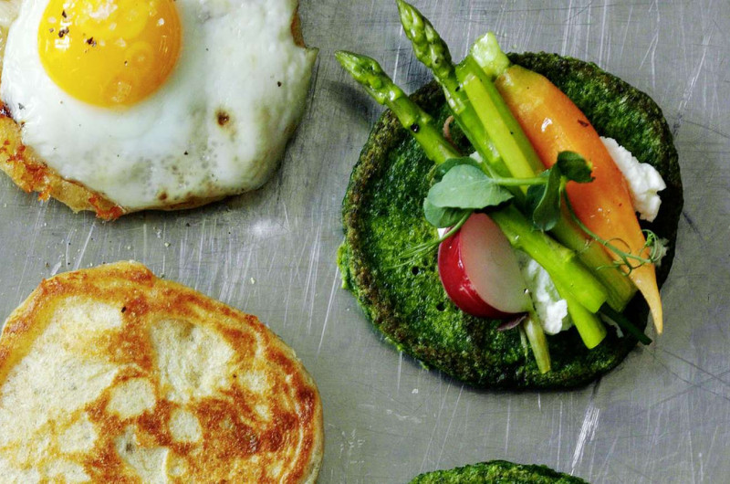 Pancakes verts