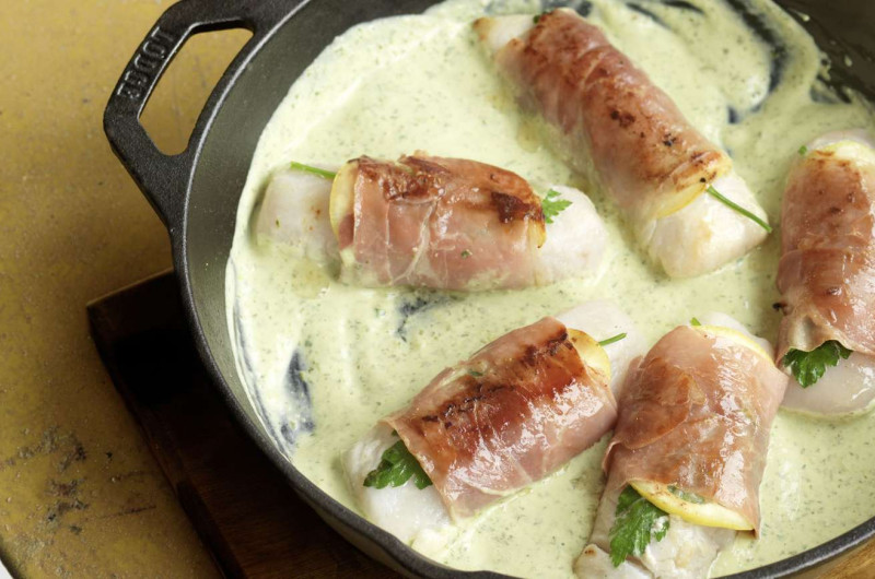 Saltimbocca de poisson au citron