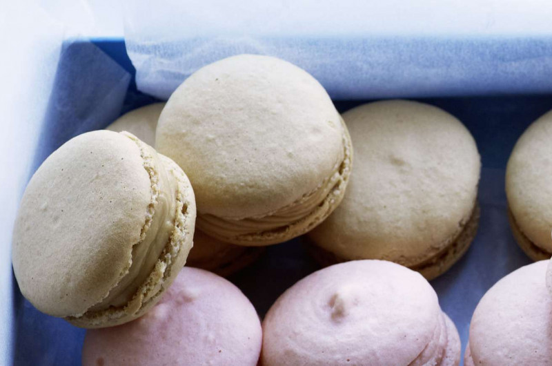 Macarons au moka