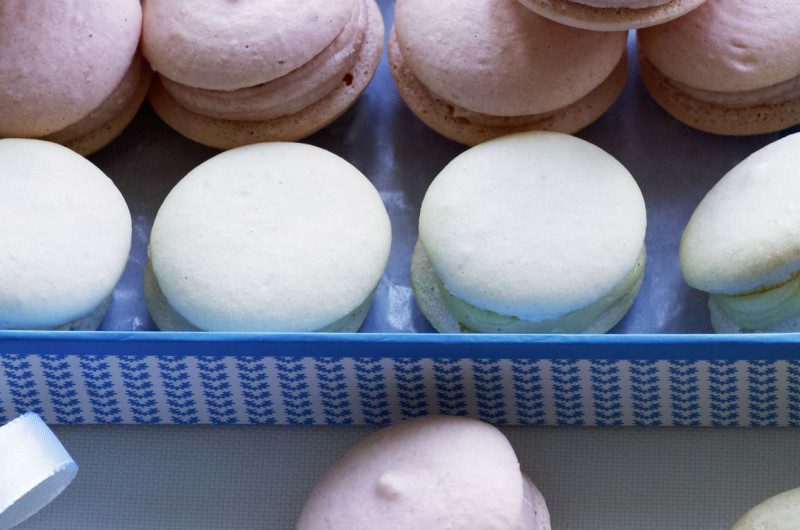 Macarons à la vanille