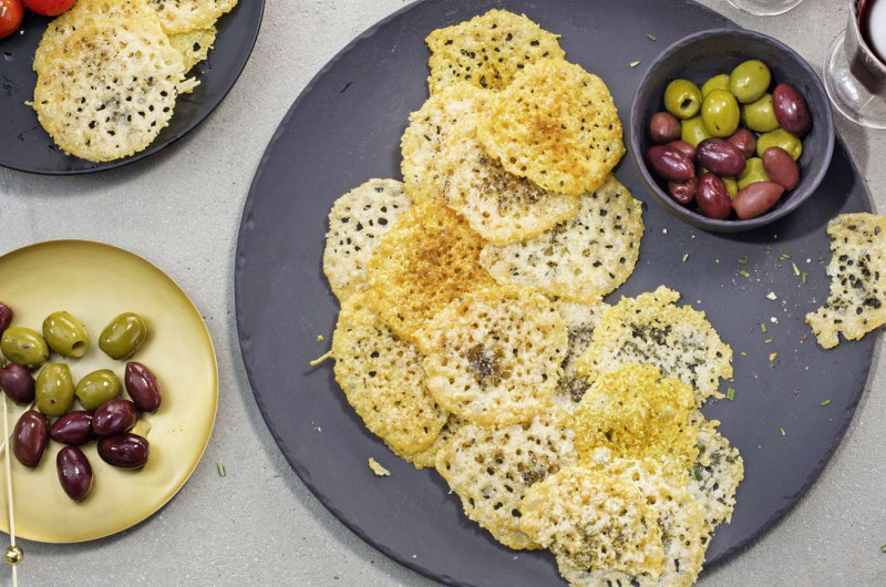 Chips de parmesan