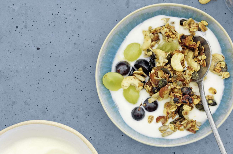Granola avec noix de cajou