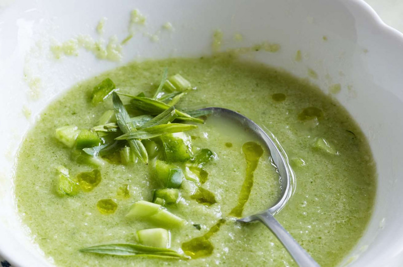 Gaspacho de concombre
