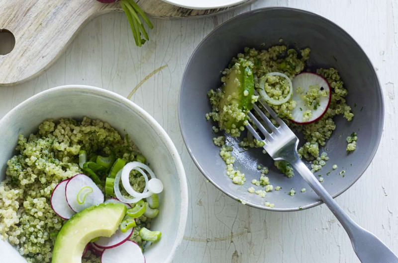 Salade de quinoa à l’avocat