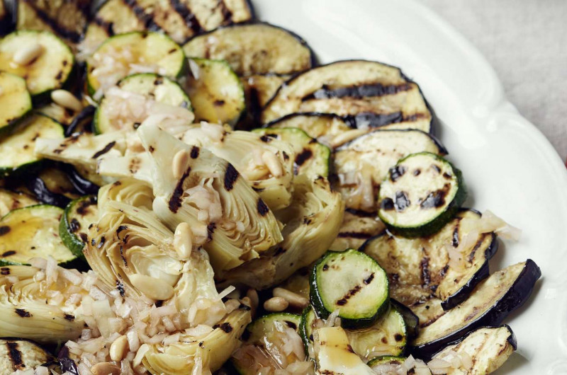 Salade de légumes grillés