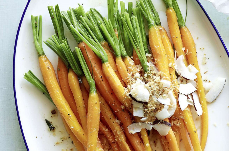 Carottes à la noix de coco
