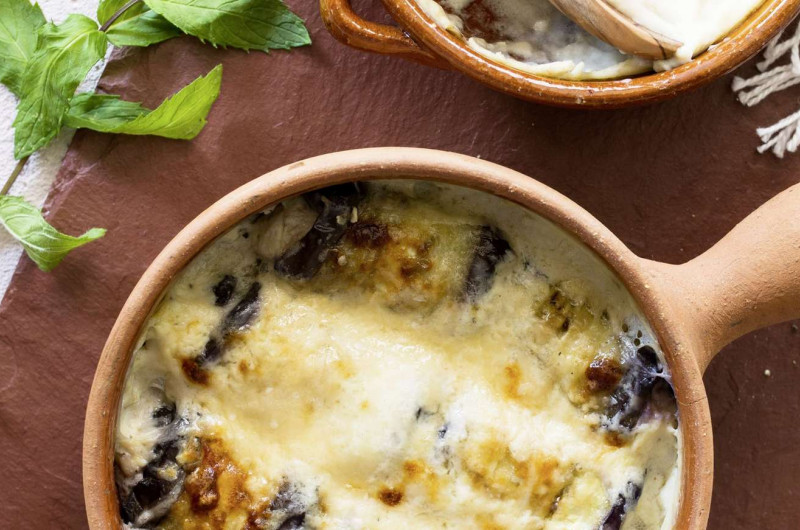 Involtini d'aubergine au citron