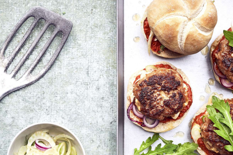 Hamburger à la salciccia