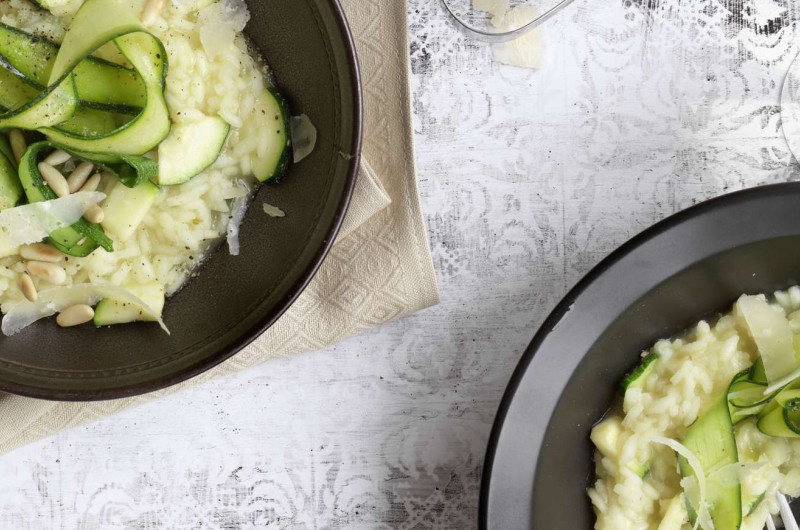 Risotto à la courgette