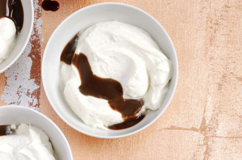 Crème à la sauce au café et au Baileys
