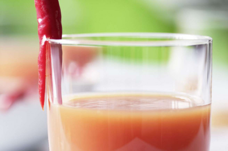 Drink tomate-orange au piment