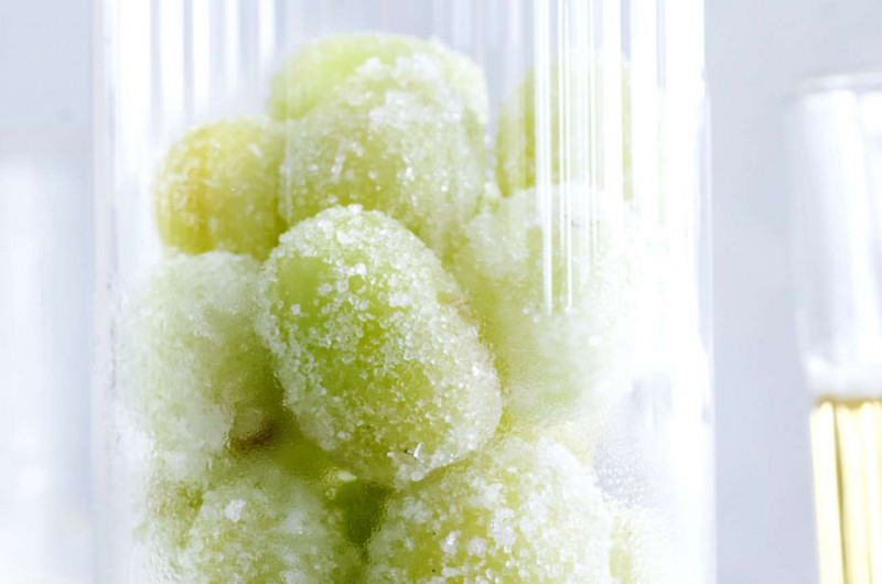 Raisins glacés