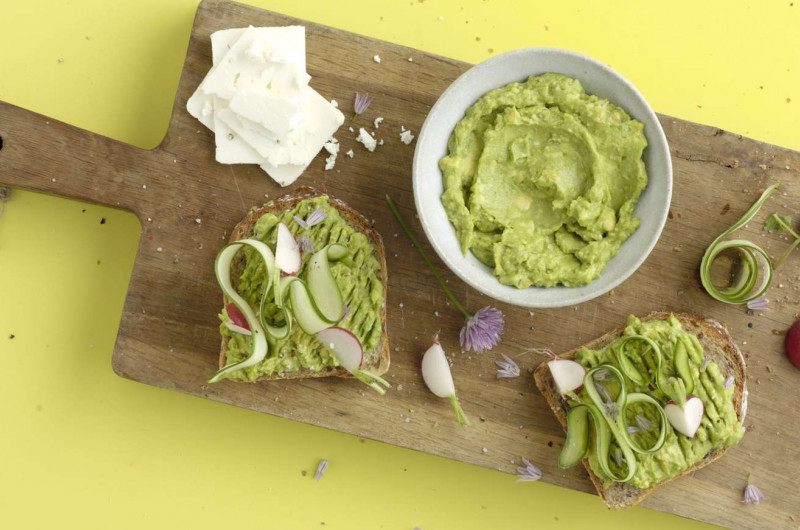 Crème d'avocat au raifort