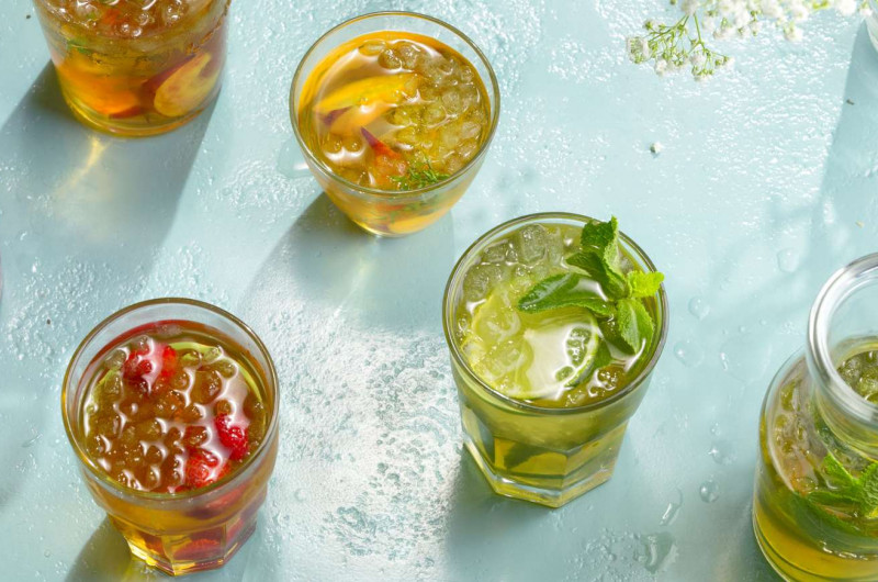 Rooibos glacé aux trois parfums