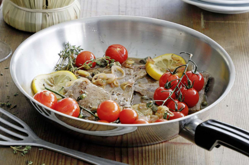 Escalope de veau au citron