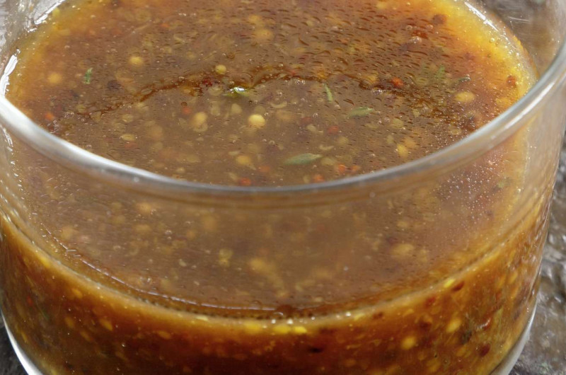 Marinade piquante et sucrée