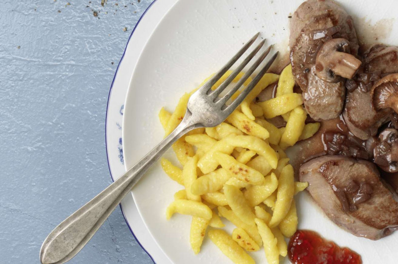Escalopes de chevreuil aux champignons