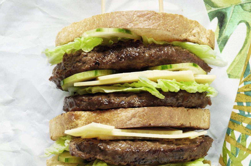 Burger rustique