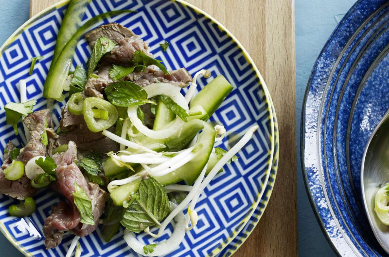 Salade de bœuf à l’asiatique