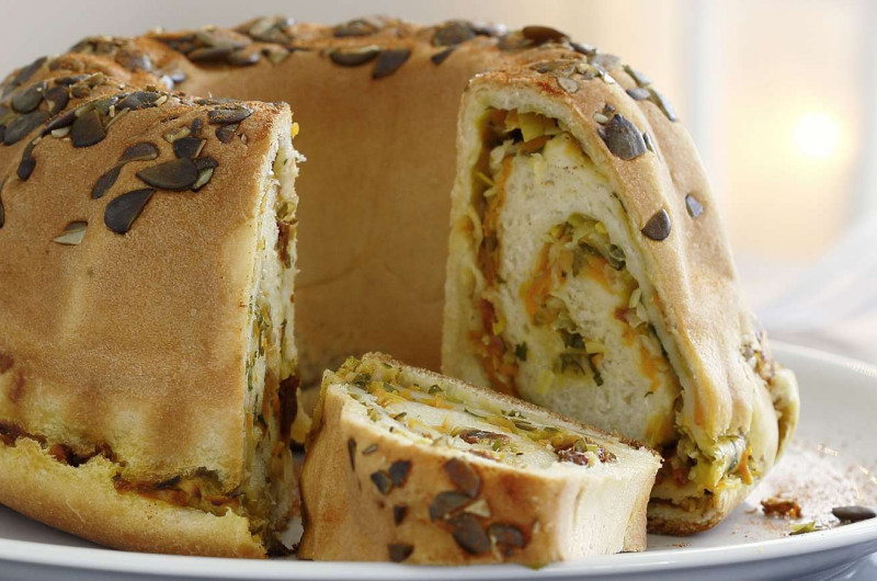 Kouglof aux légumes