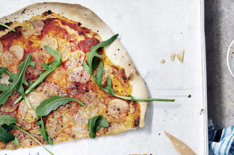 Pizza aux pommes de terre