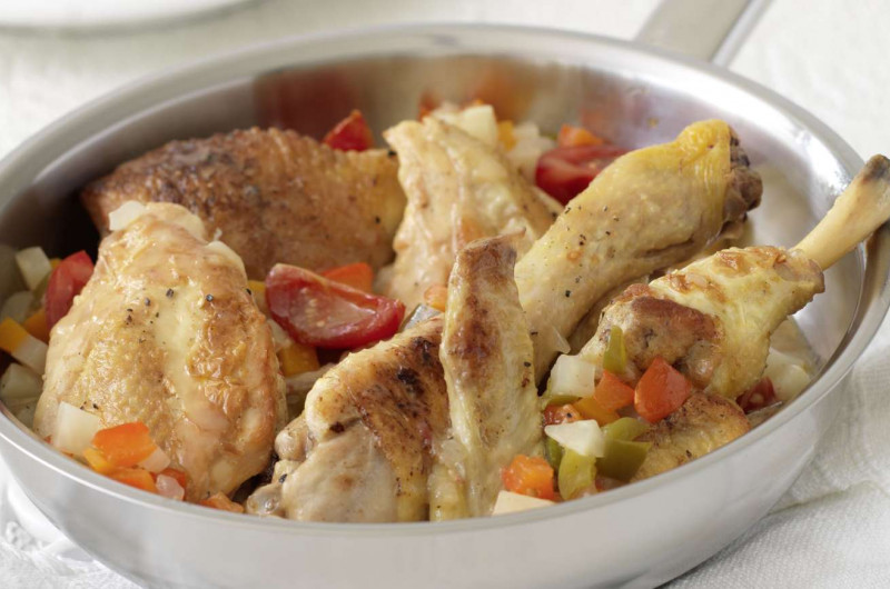 Poulet alla cacciatora